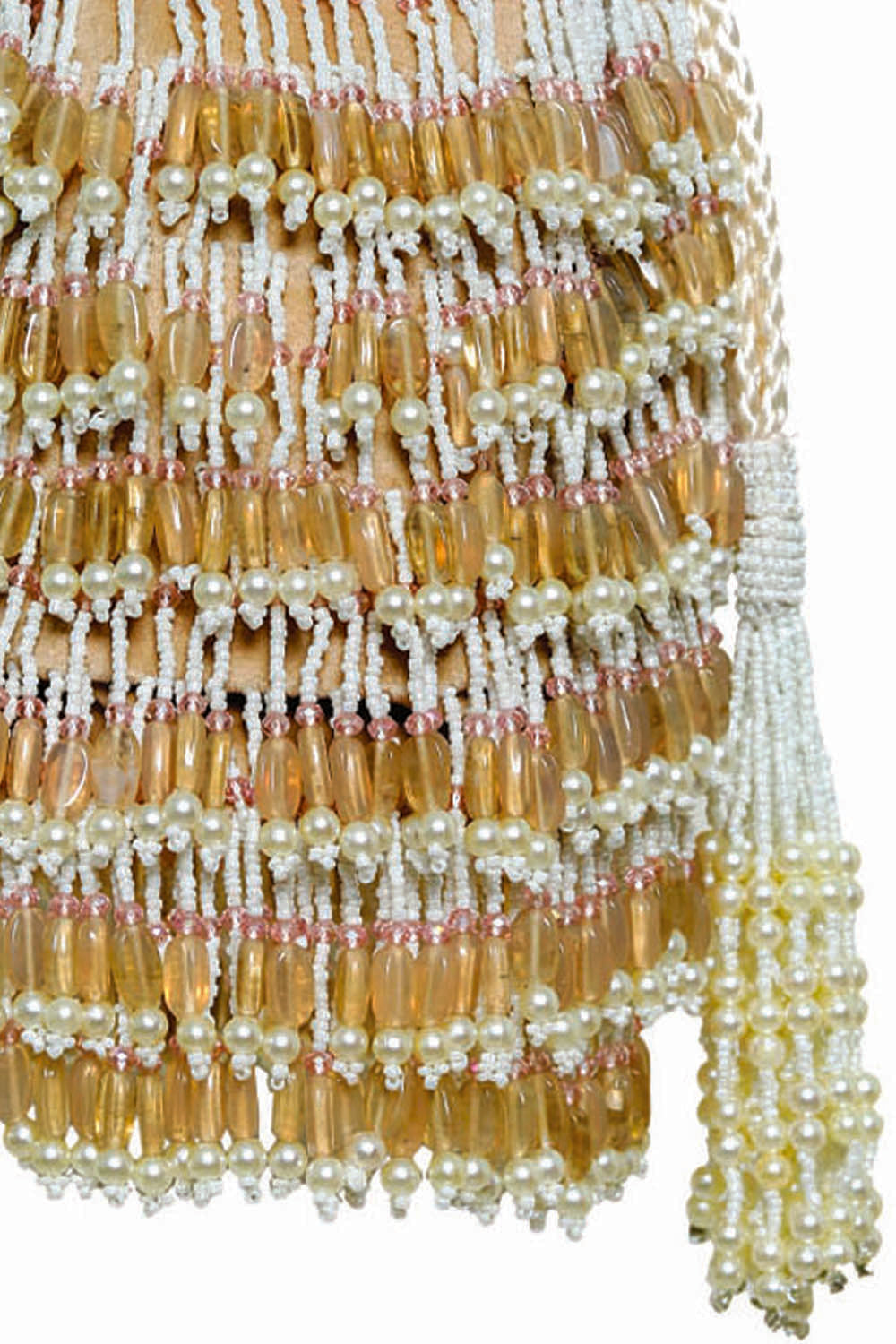 Women_Gold-Toned_White_Embroidered_Tasselled_Potli_Clutch_nidhi_rathi