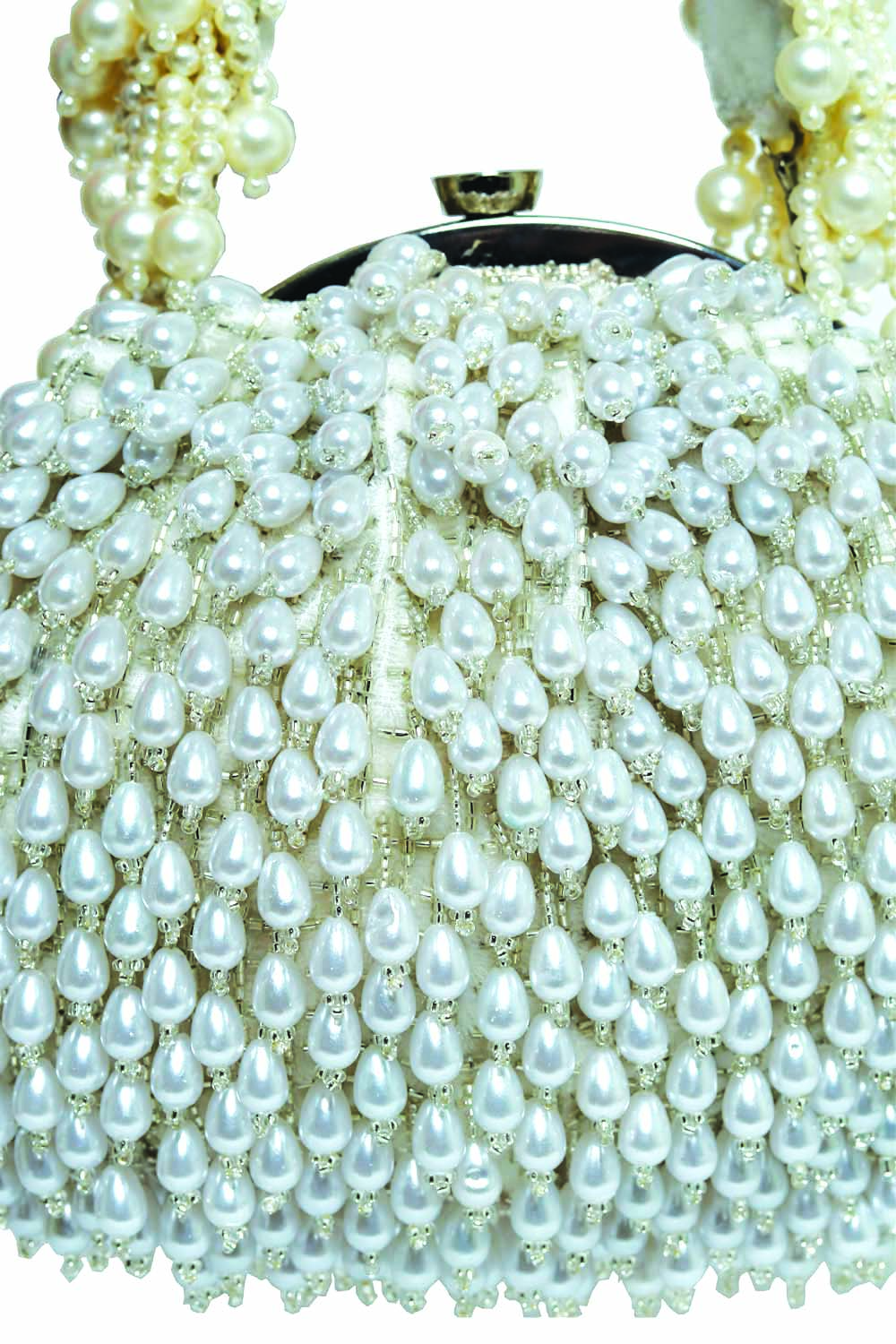 Nidhi_Rathi_White_Embroidered_Tasselled_Half_Moon_Clutch