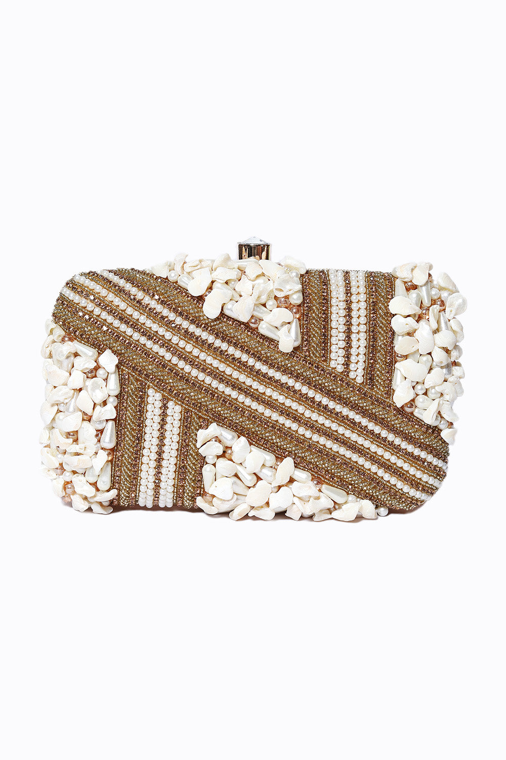 Nidhi_Rathi_Gold-Toned_White_Embellished_Box_Clutch