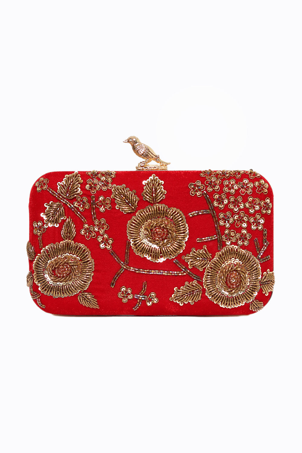 Nidhi_Rathi_Red_Gold-Toned_Embroidered_Box_Clutch
