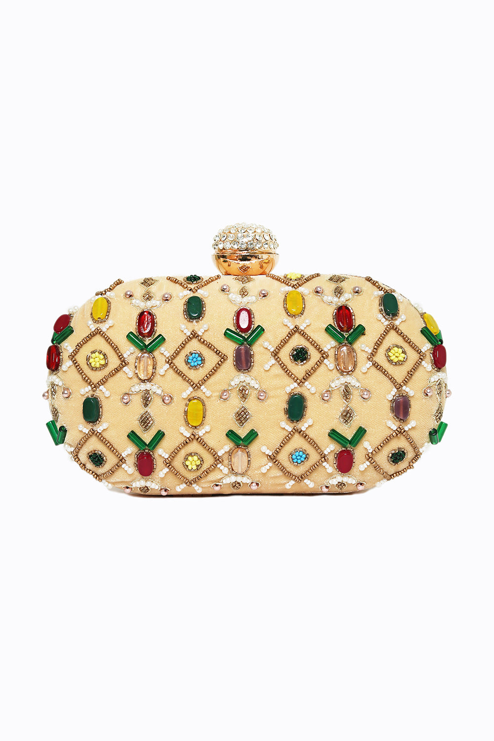 Nidhi_Rathi_Beige_White_Embroidered_Box_Clutch