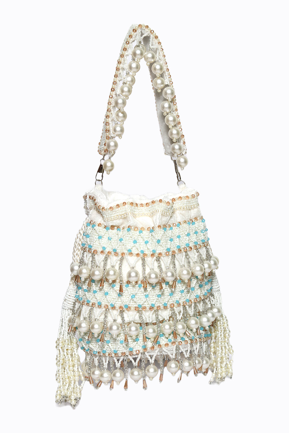 Women_White_Blue_Embroidered_Potli_Clutch_nidhi_rathi