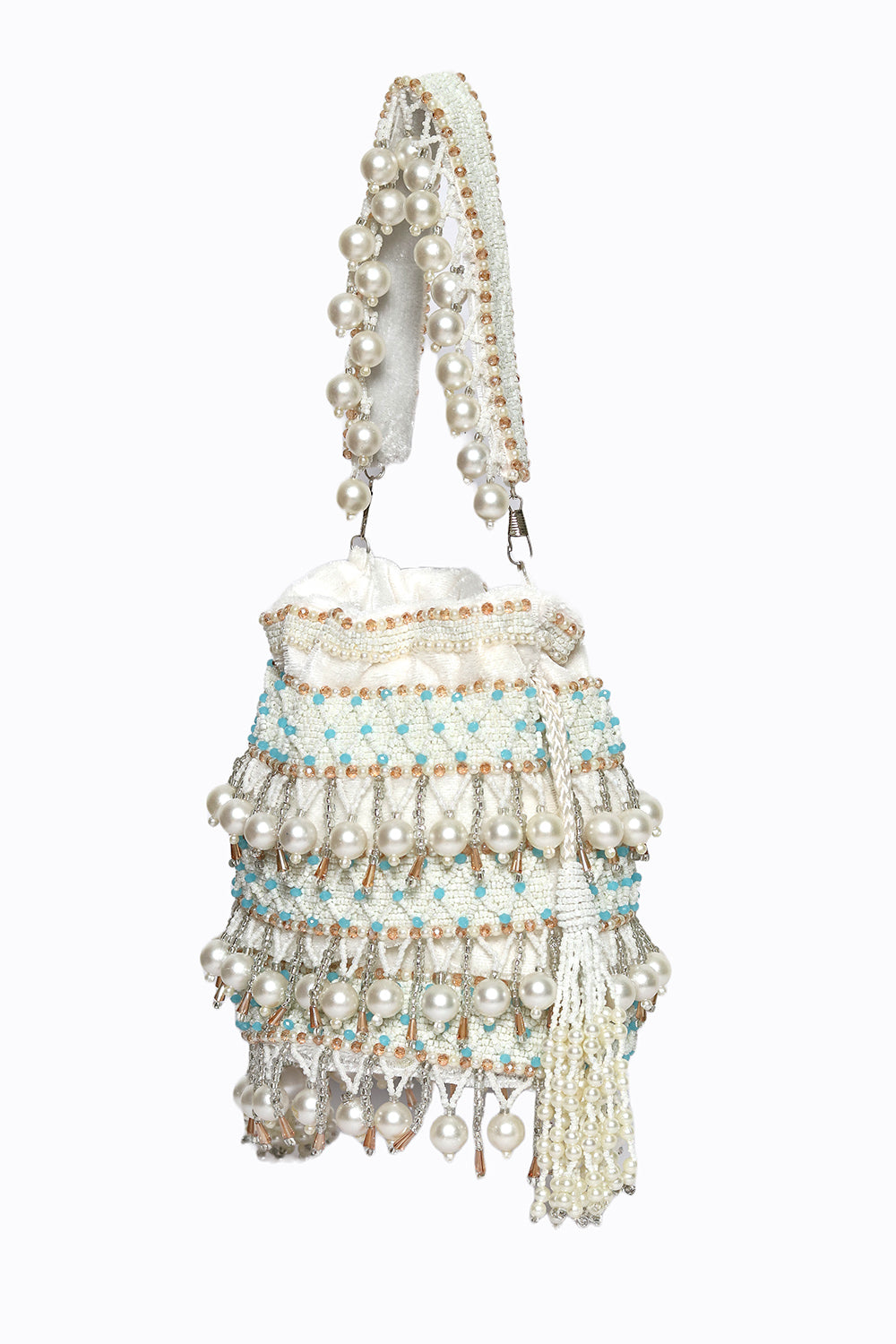Women_White_Blue_Embroidered_Potli_Clutch_nidhi_rathi