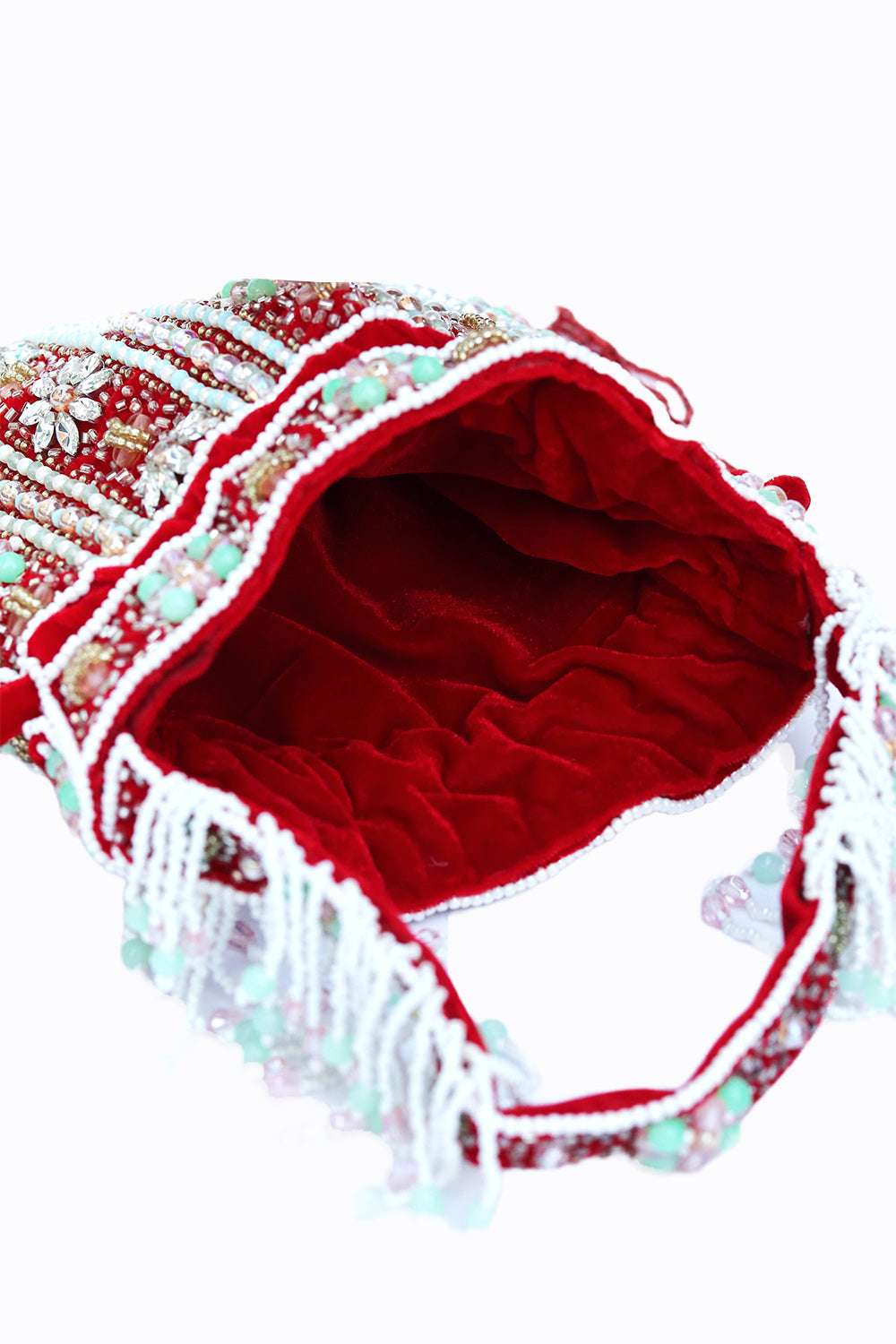 Women_Maroon_White_Embroidered_Potli_Clutch_nidhi_rathi