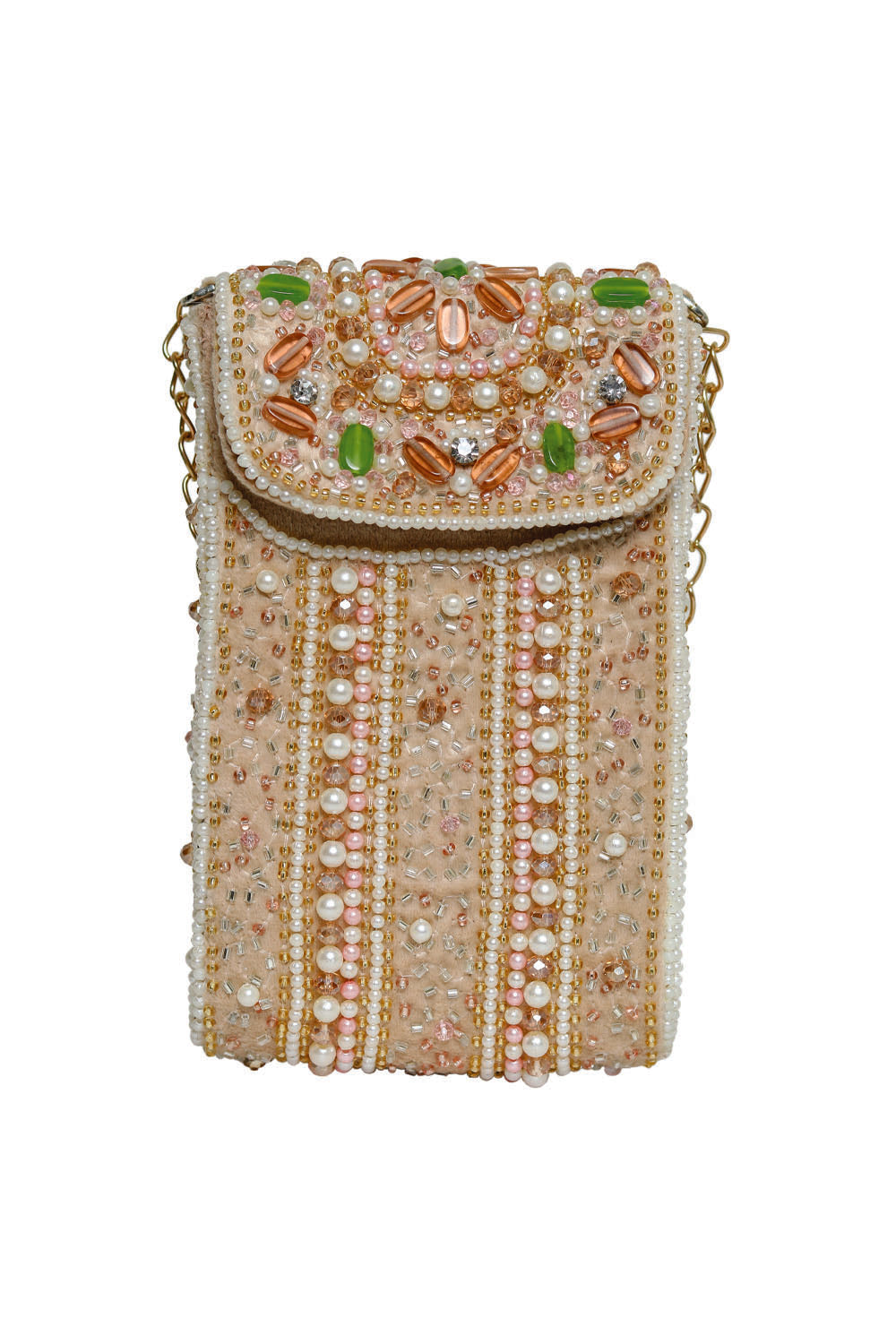 Women_Gold-Toned_Green_Embroidered_Purse_Clutch_nidhi_rathi