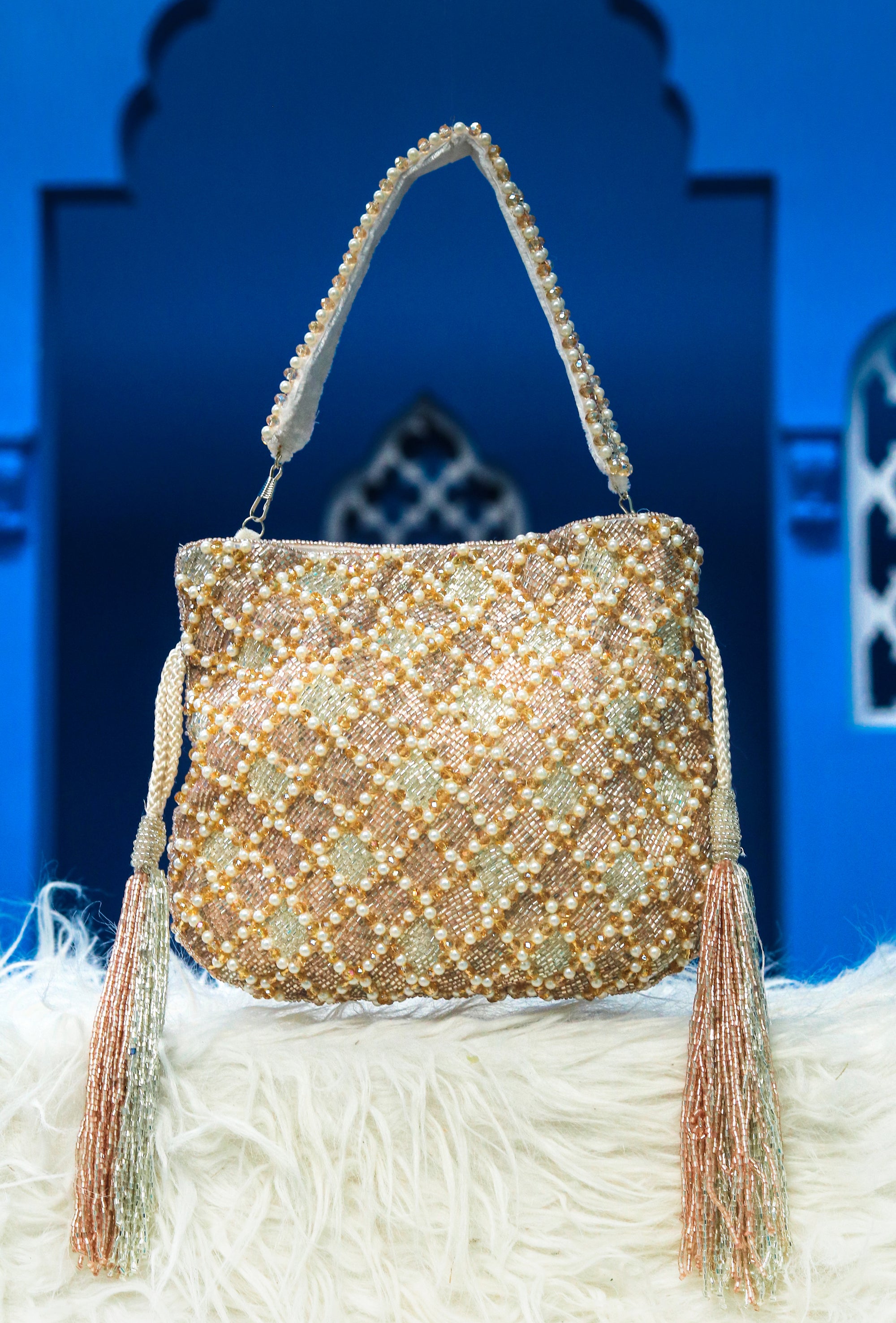 Gold-Toned_White_Embroidered_Embroidered_Purse_Clutch_nidhi_rathi
