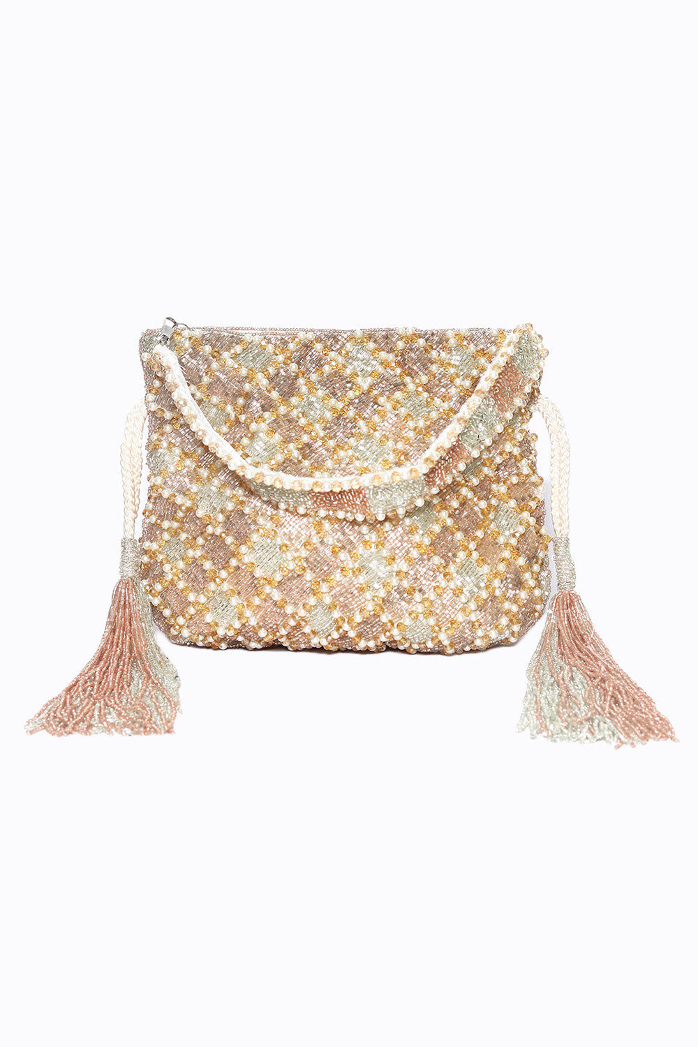 Gold-Toned_White_Embroidered_Embroidered_Purse_Clutch_nidhi_rathi