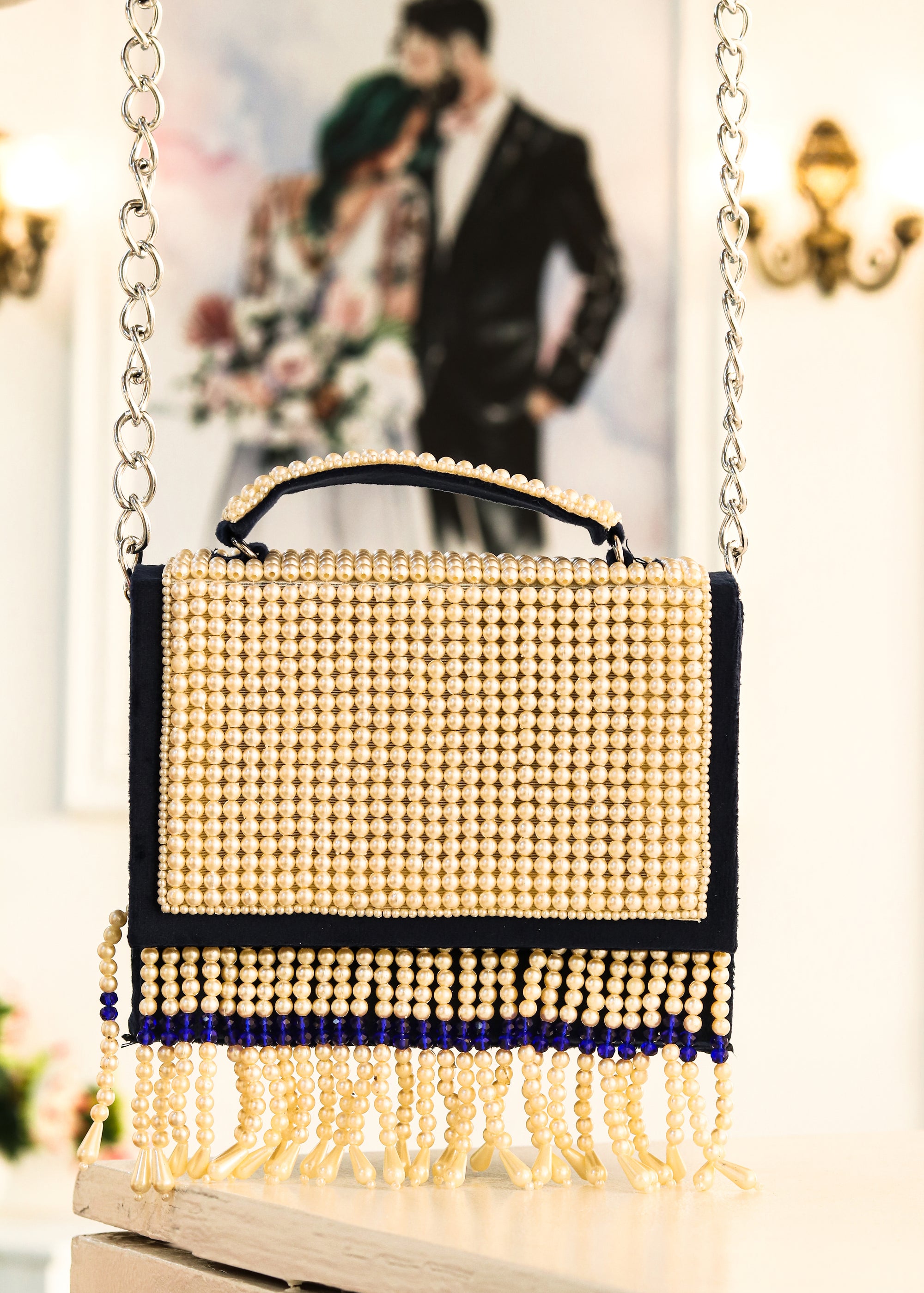 Nidhi_Rathi_Navy_Blue_White_Embroidered_Embroidered_Box_Clutch