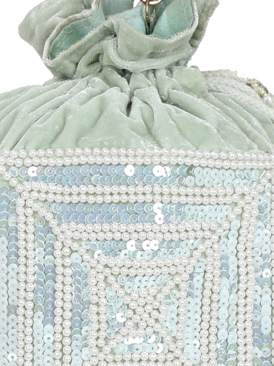 Mint_Green_Tasselled_Potli_Clutch_nidhi_rathi