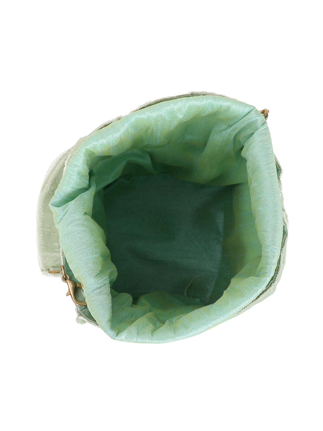 Mint_Green_Tasselled_Potli_Clutch_nidhi_rathi