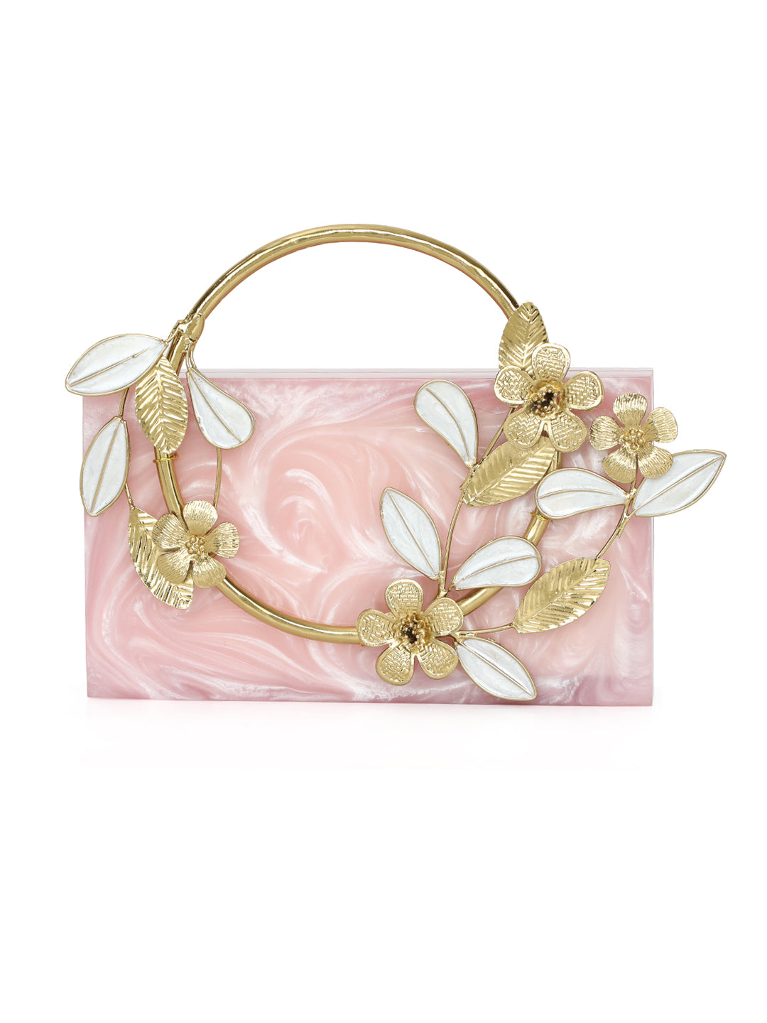 Pink_Solid_Party_Box_Clutches_With_Attractive_Brass_Handle_Nidhi_Rathi