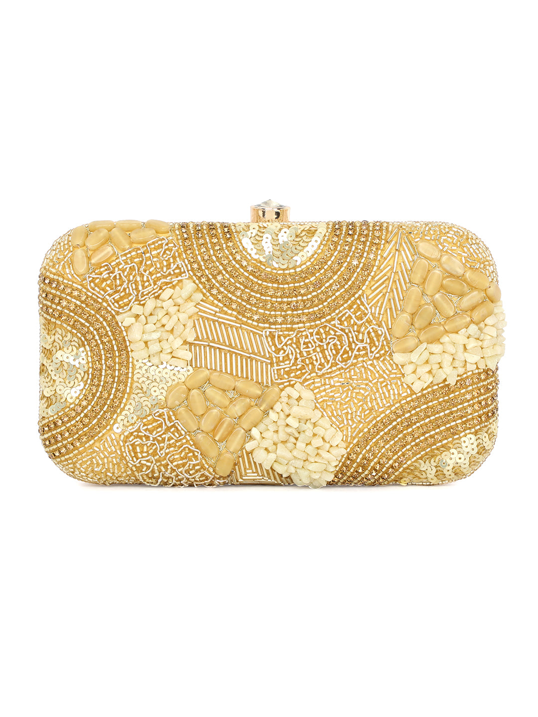 Gold_Embroidered_Casual_Box_Clutches_Nidhi_Rathi