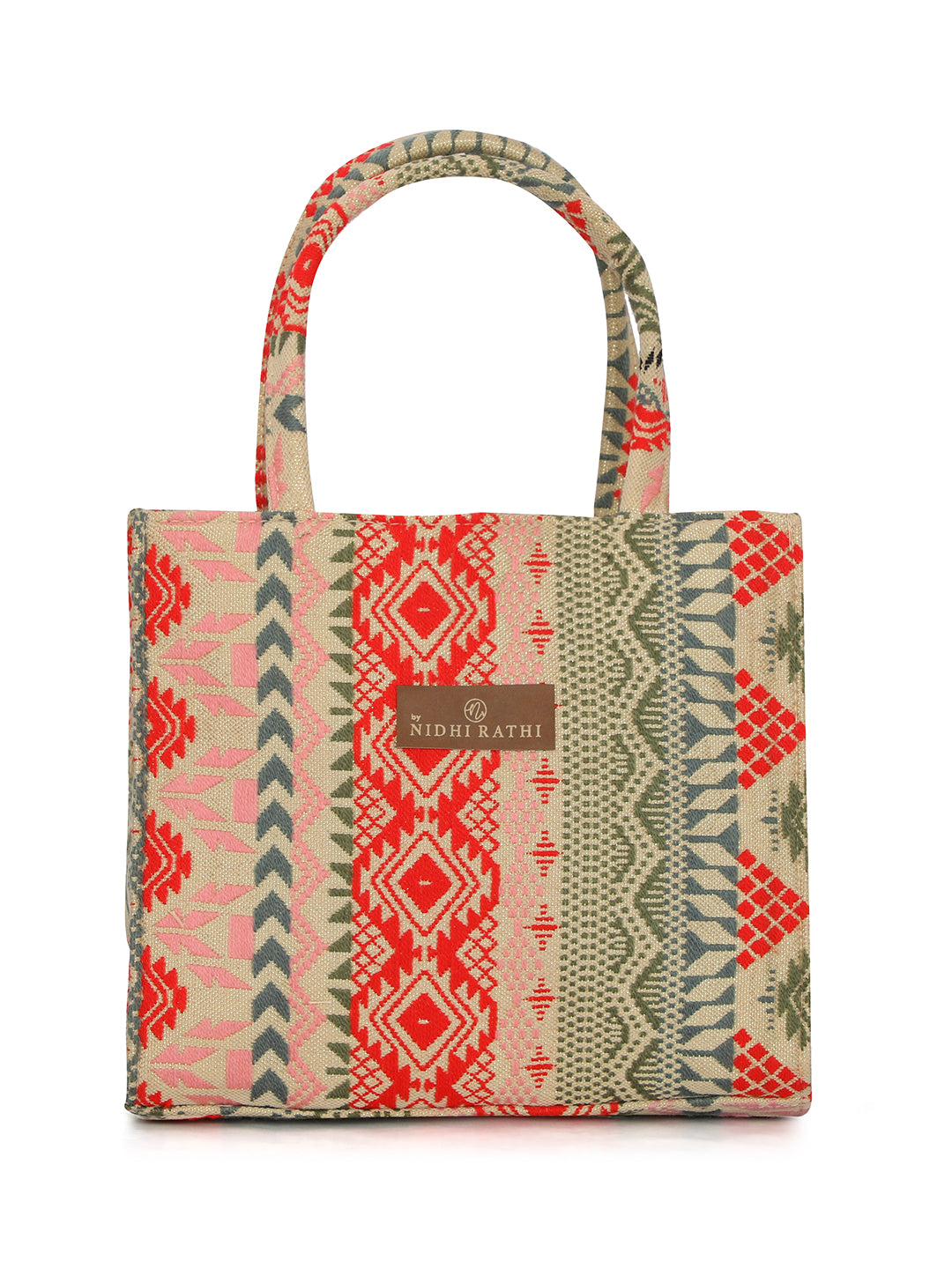 Nidhi_Rathi_White_Printed_Shopper_Shoulder_Bag_With_Quilted