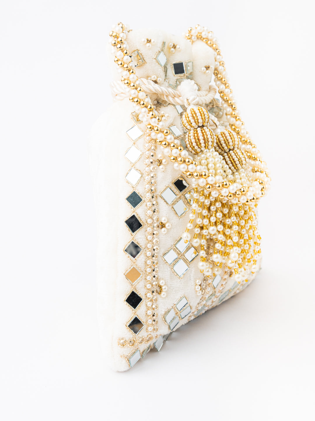 White_Mirror_Work_Embroidered_Potli_Clutch_nidhi_rathi
