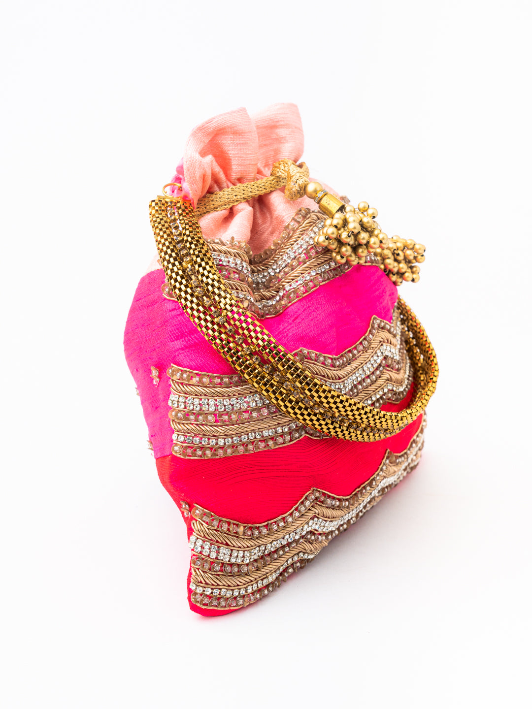 Pink_Gold-Toned_Embroidered_Potli_Clutch_nidhi_rathi