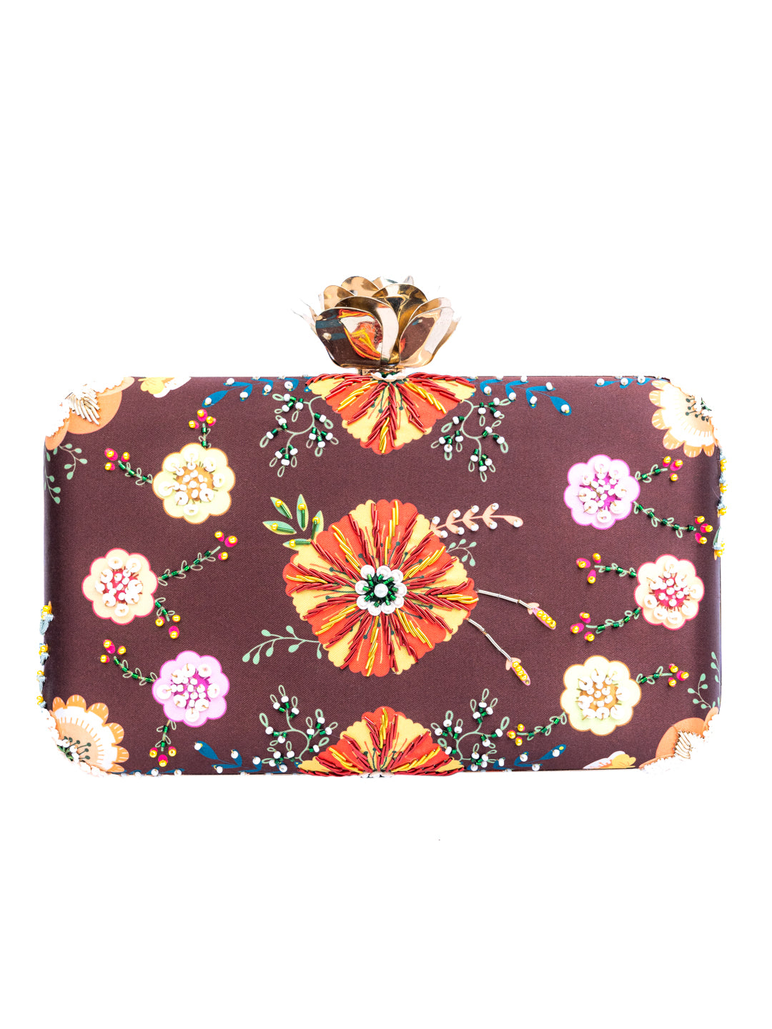 Maroon_&_Red_Embroidered_Box_Clutch_Nidhi_Rathi