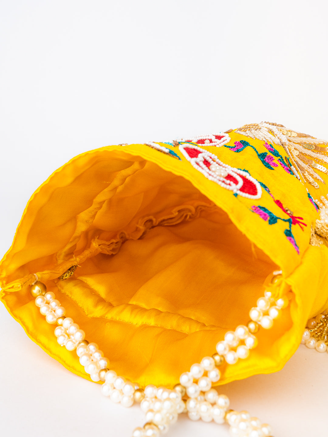 Women_Yellow_Embroidered_Potli_Bag_nidhi_rathi