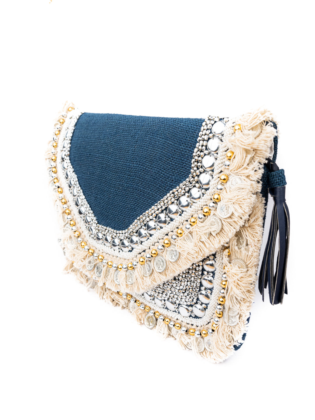 Nidhi_Rathi_Navy_Blue_Beige_Embroidered_Foldover_Clutch
