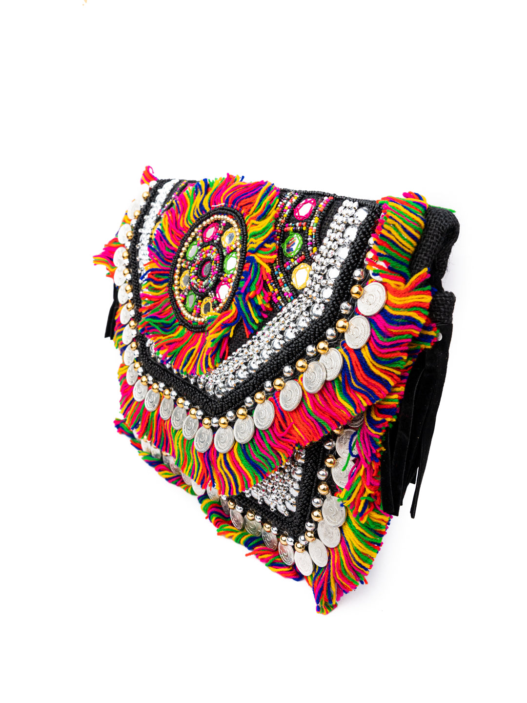 Nidhi_Rathi_Beige_Black_Embroidered_Foldover_Clutch