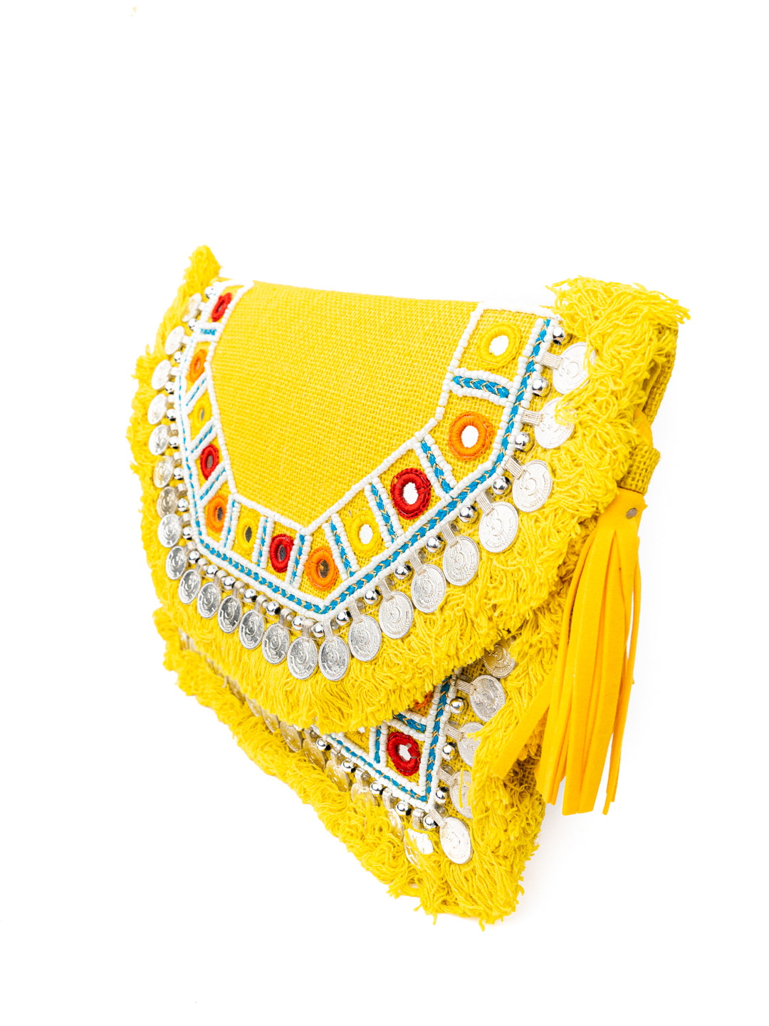 Nidhi_Rathi_Yellow_Blue_Embroidered_Foldover_Clutch