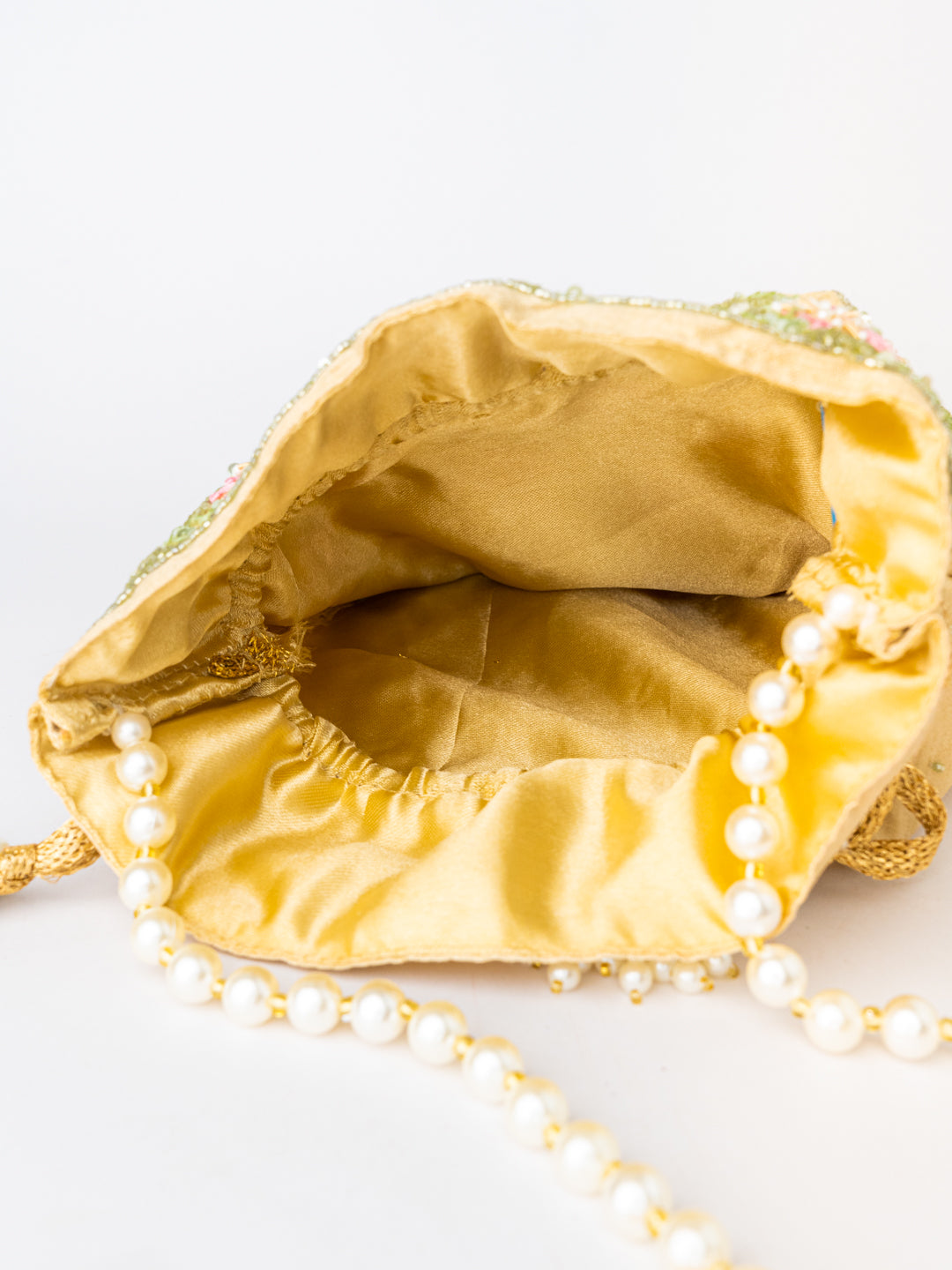 White_Green_Embroidered_Potli_Clutch_nidhi_rathi
