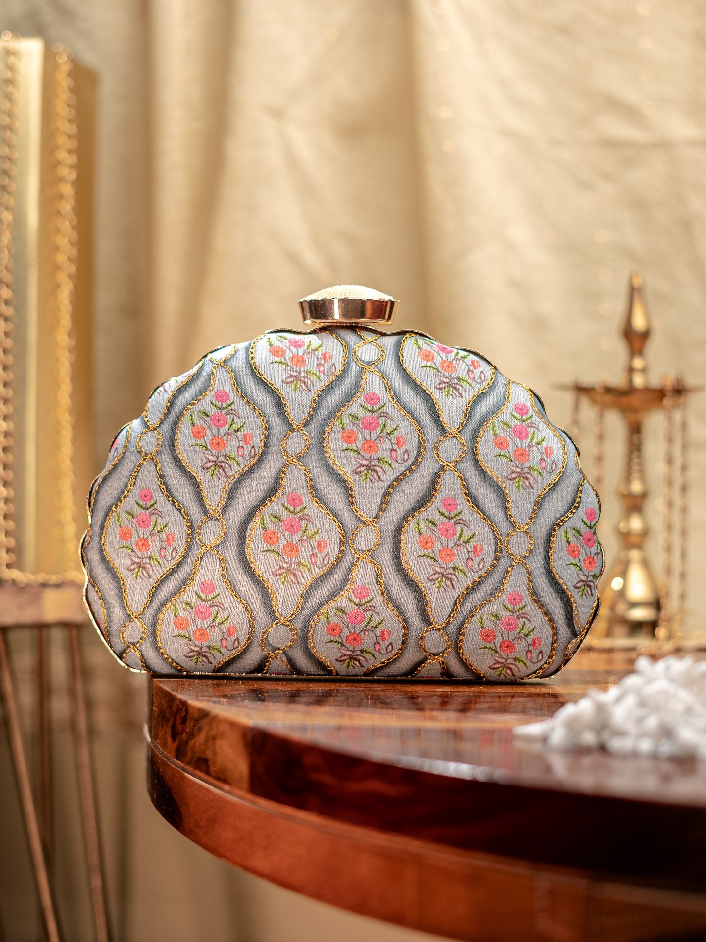 D_Shape_Printed_Clutch_Bag_Nidhi_Rathi