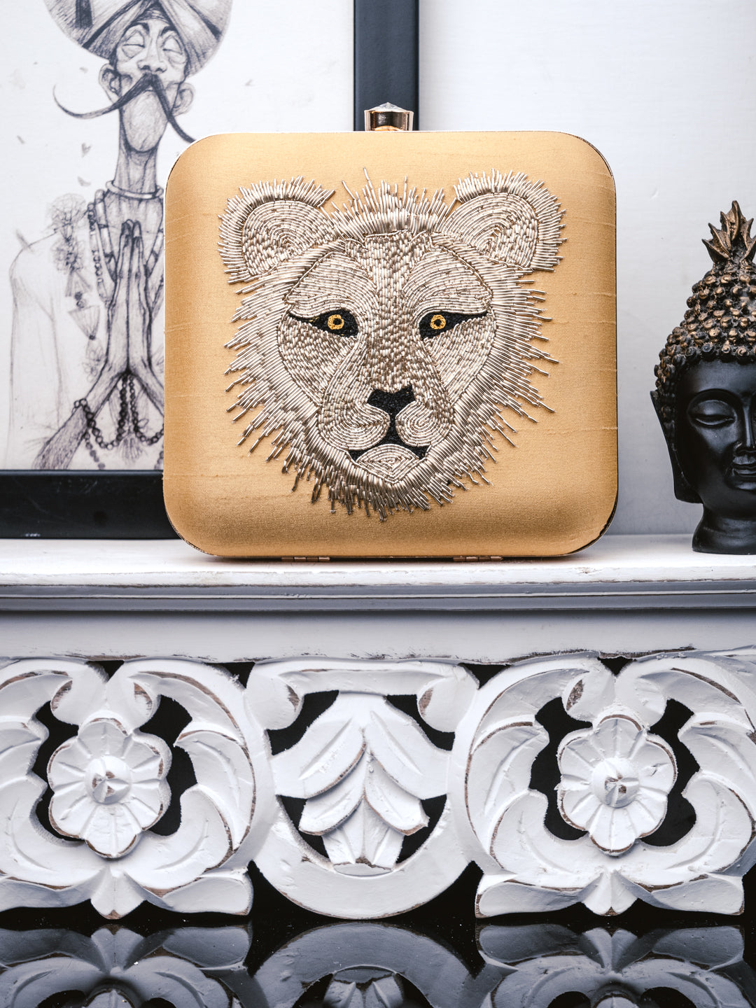 Nidhi_Rathi_Beige_Yellow_Embroidered_Embellished_Box_Clutch