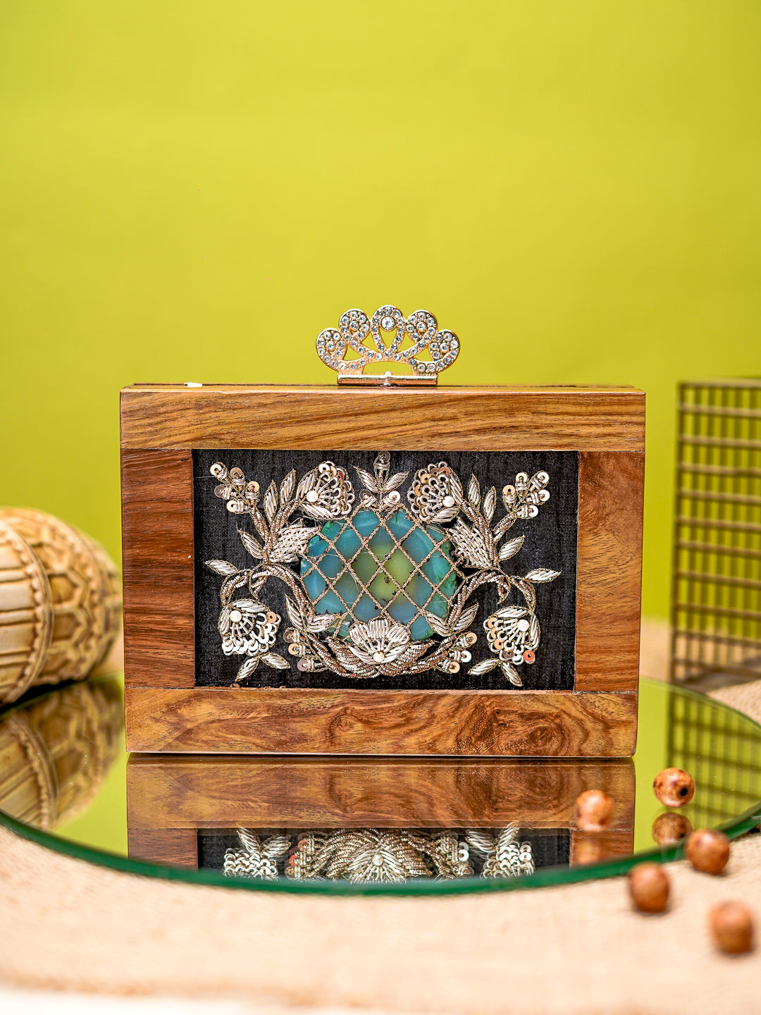 Nidhi_Rathi_Floral_Embellished_Box_Clutch