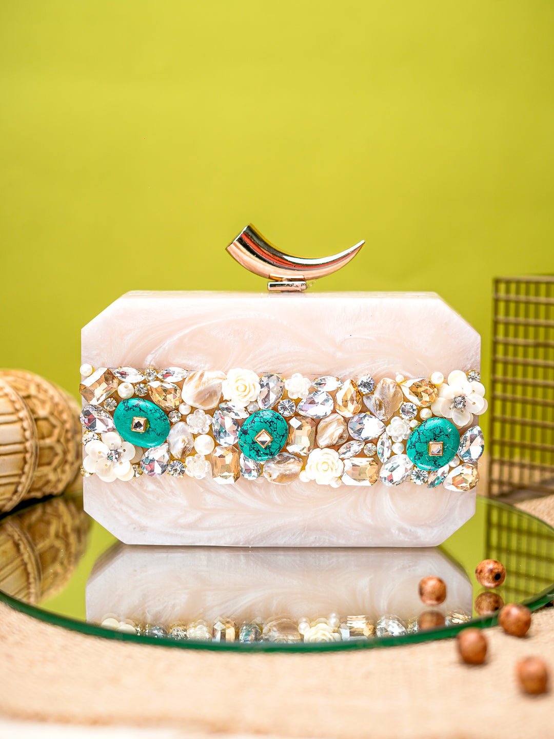 Nidhi_Rathi_Floral_Embellished_Box_Clutch