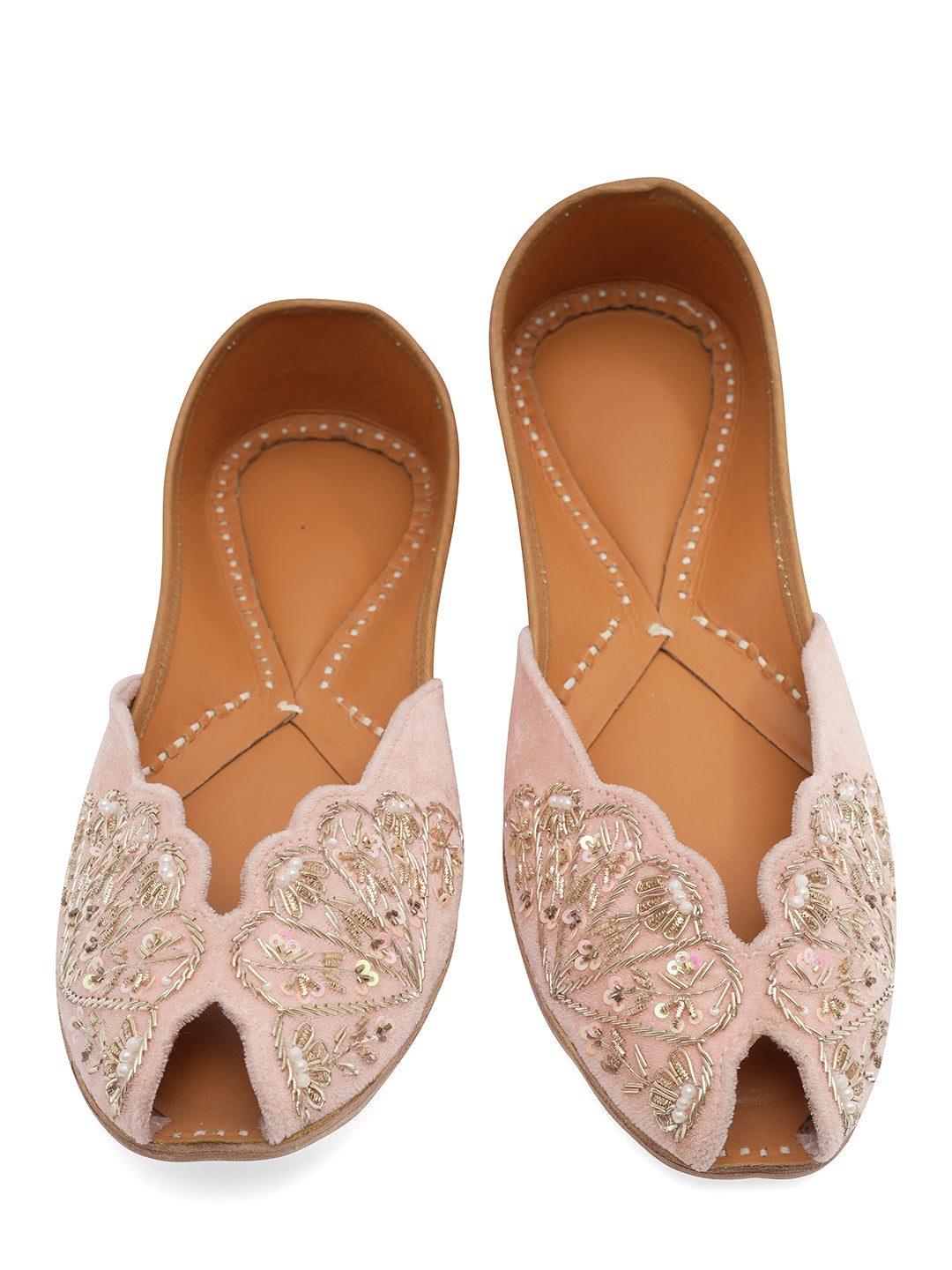 Women Embroidered Mojaris Flats