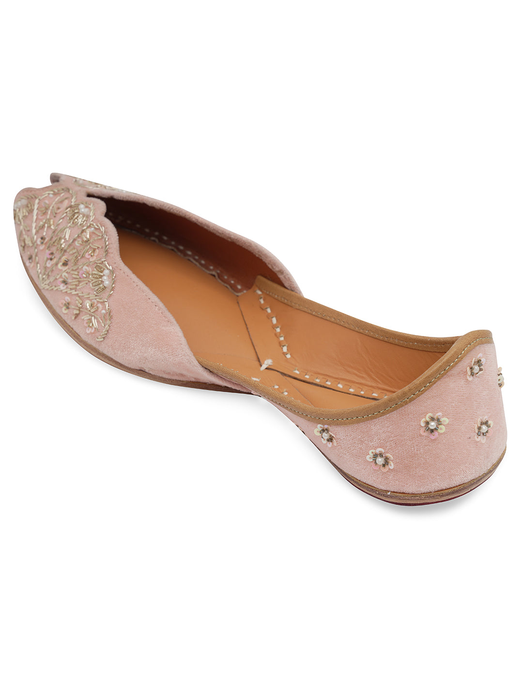 Women Embroidered Mojaris Flats