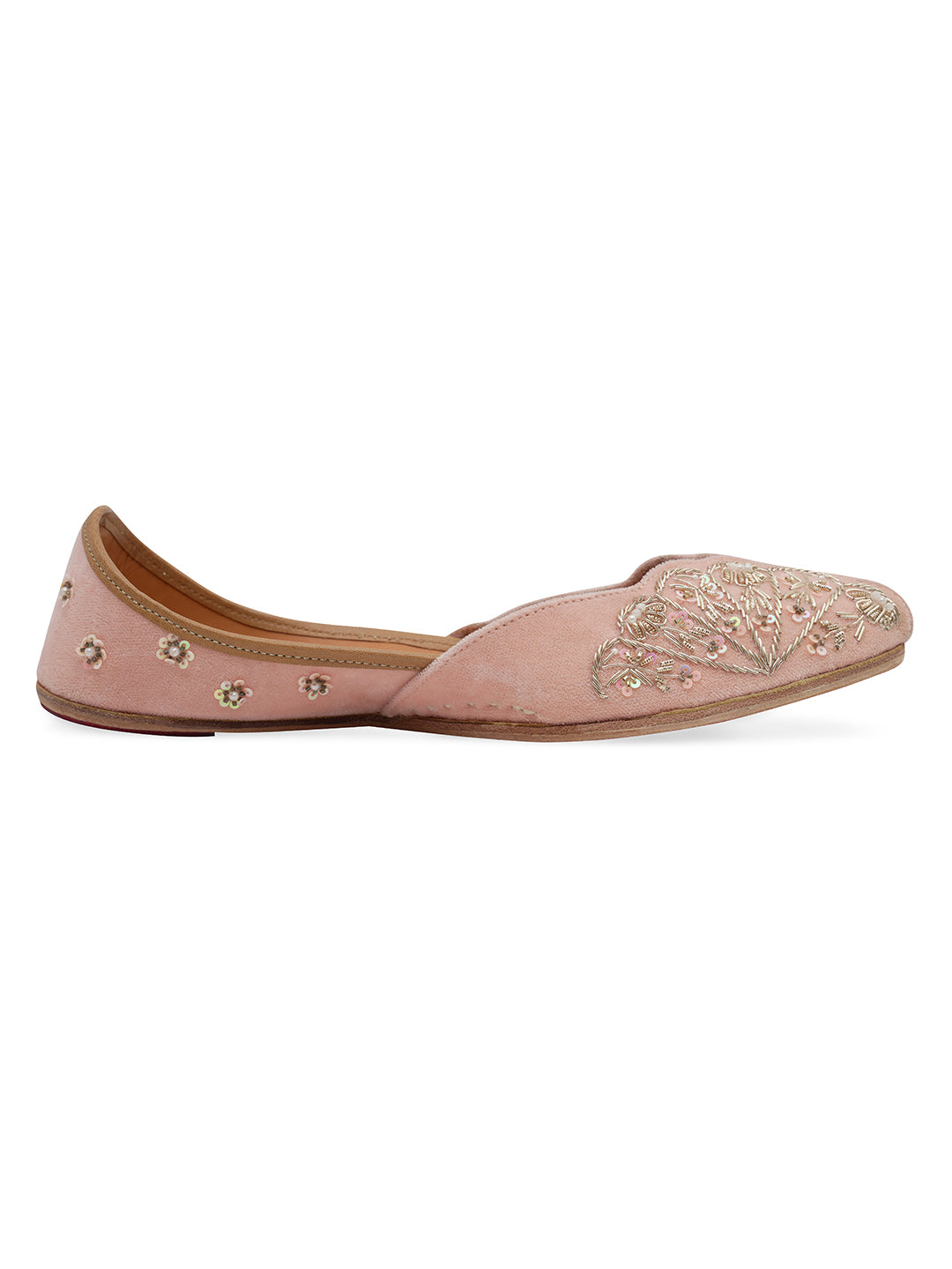 Women Embroidered Mojaris Flats