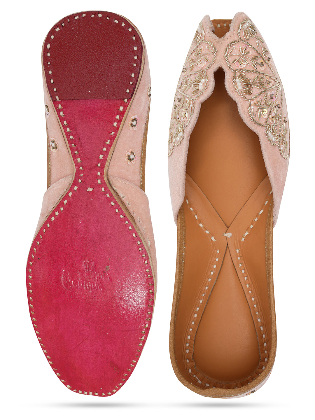 Women Embroidered Mojaris Flats
