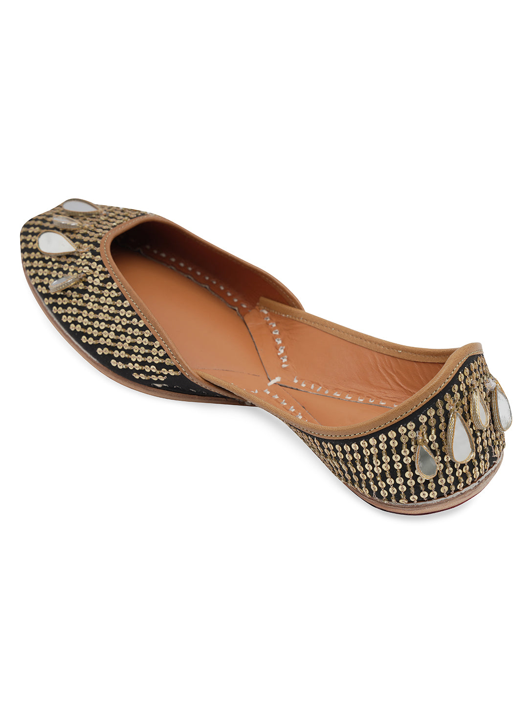 Women embroidered Mojaris Flats