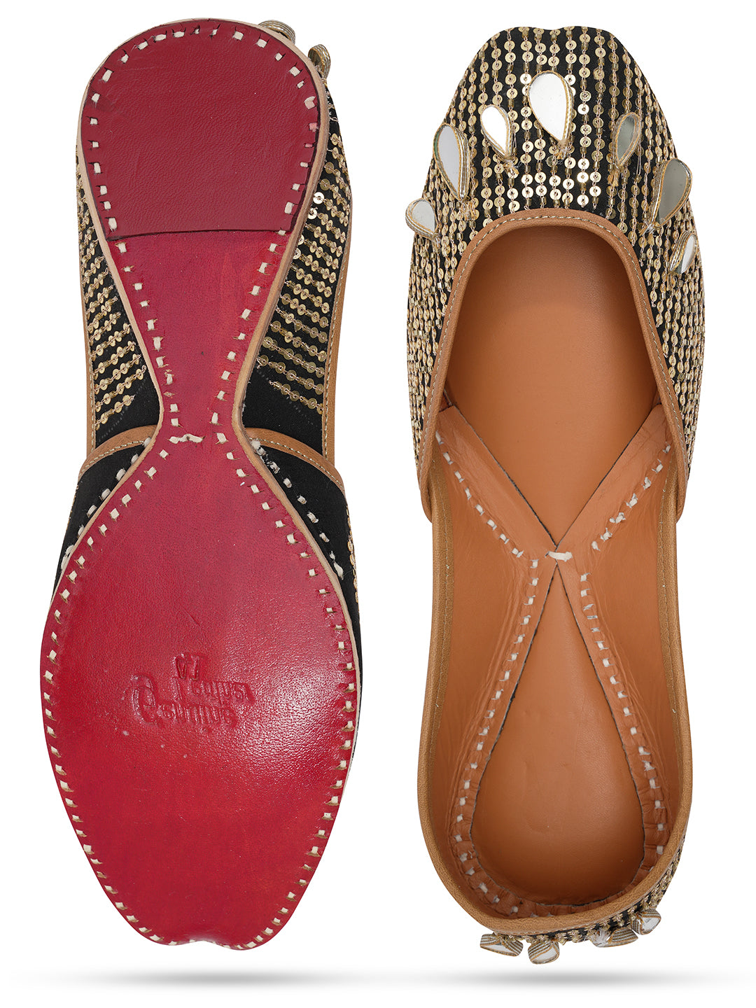 Women embroidered Mojaris Flats