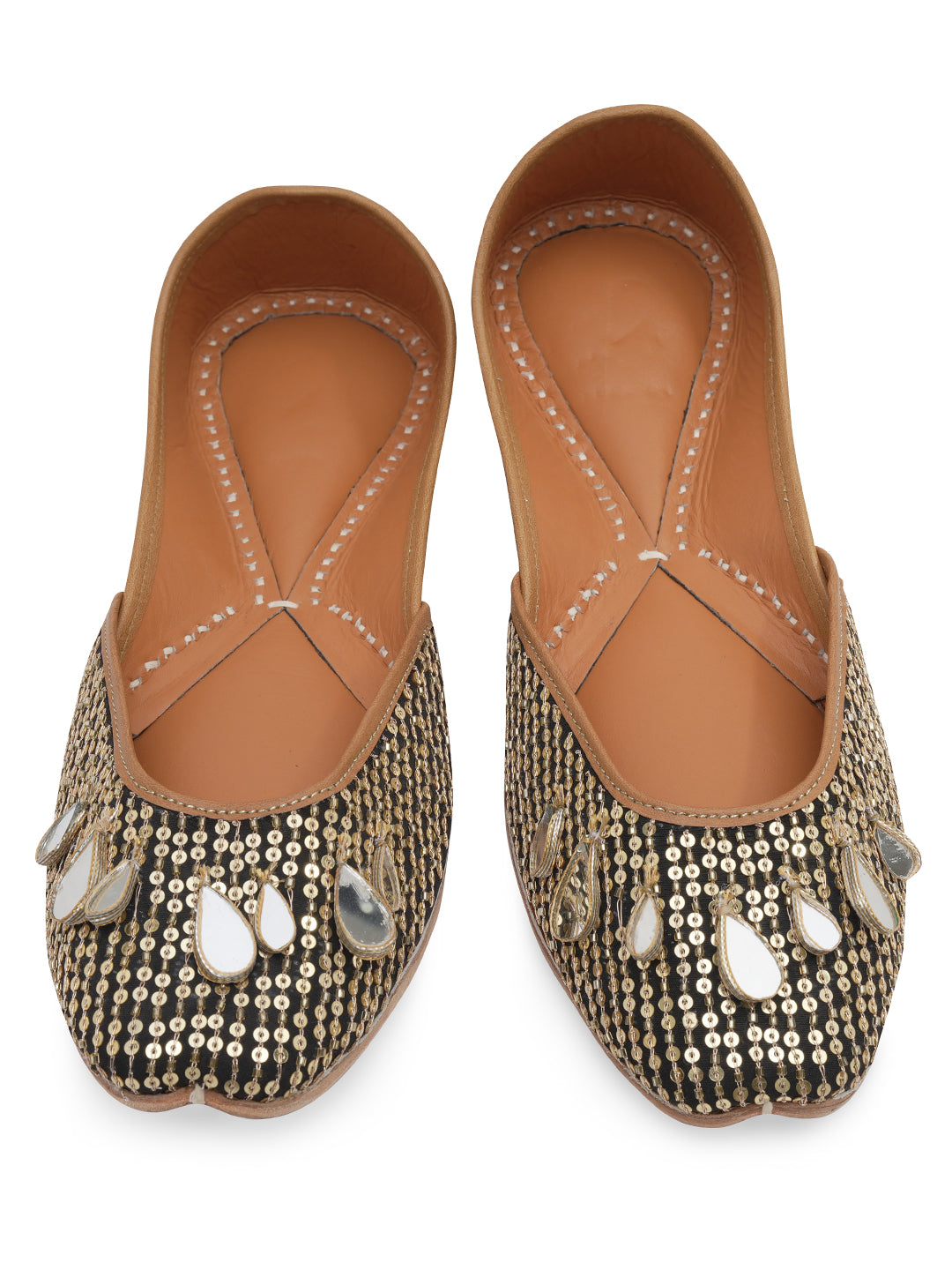 Women embroidered Mojaris Flats