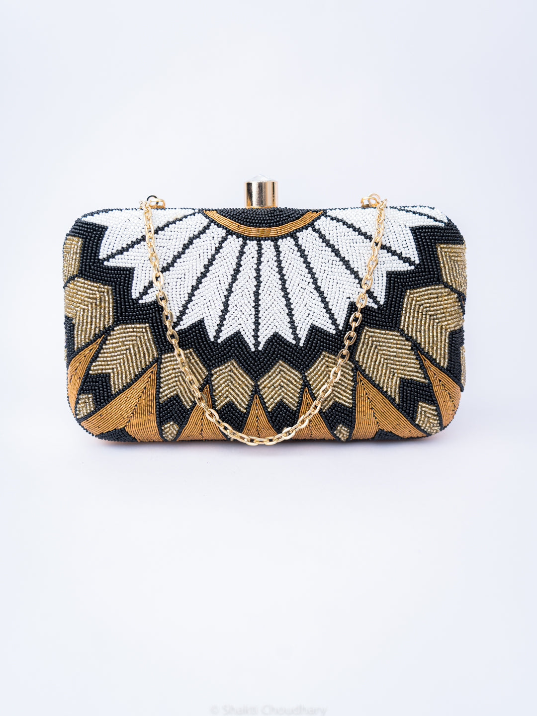 Nidhi_Rathi_Black_White_Hand_Embroidered_Box_Clutch
