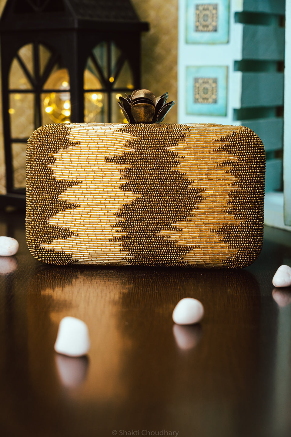 Nidhi_Rathi_Copper-Toned_Beige_Embellished_Box_Clutch