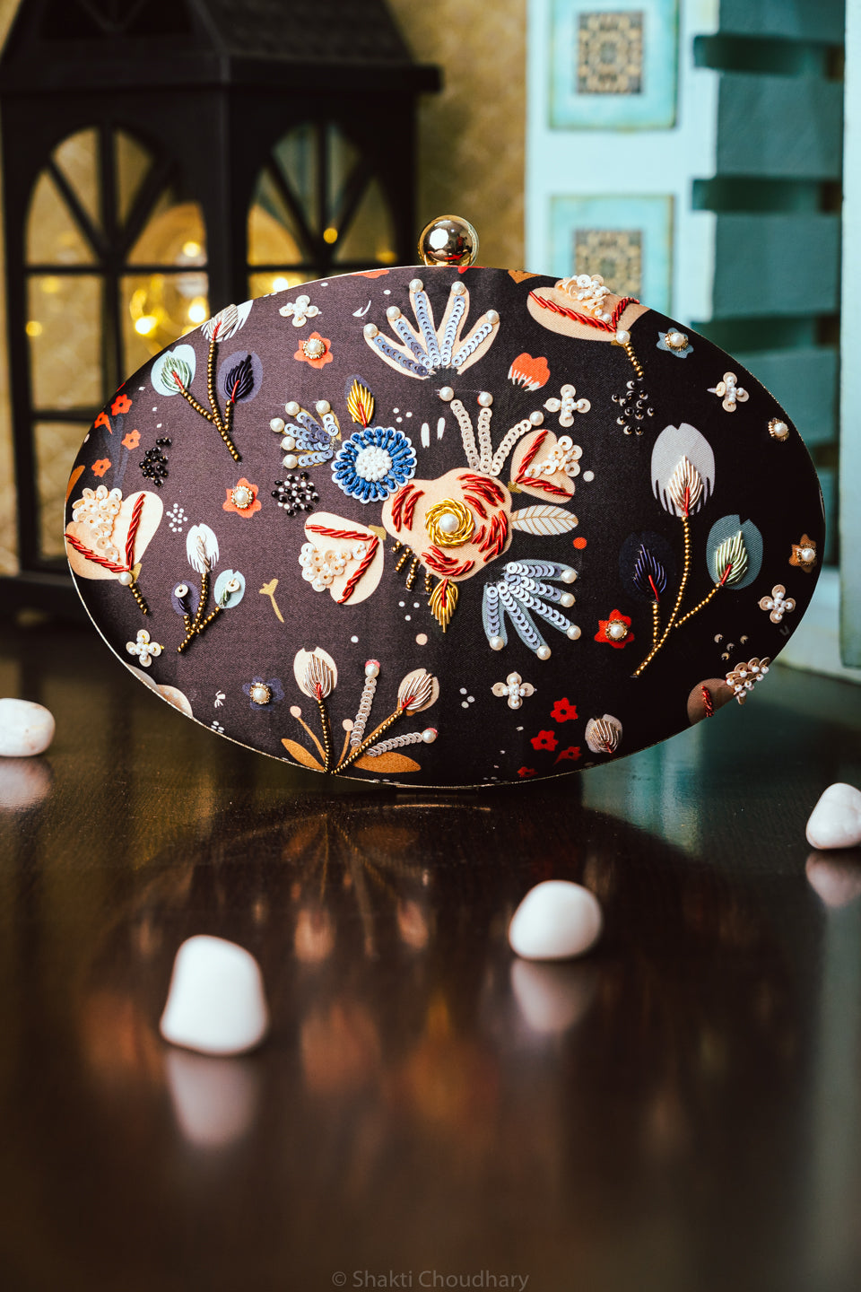 Nidhi_Rathi_Brown_Blue_Embroidered_Embellished_Box_Clutch
