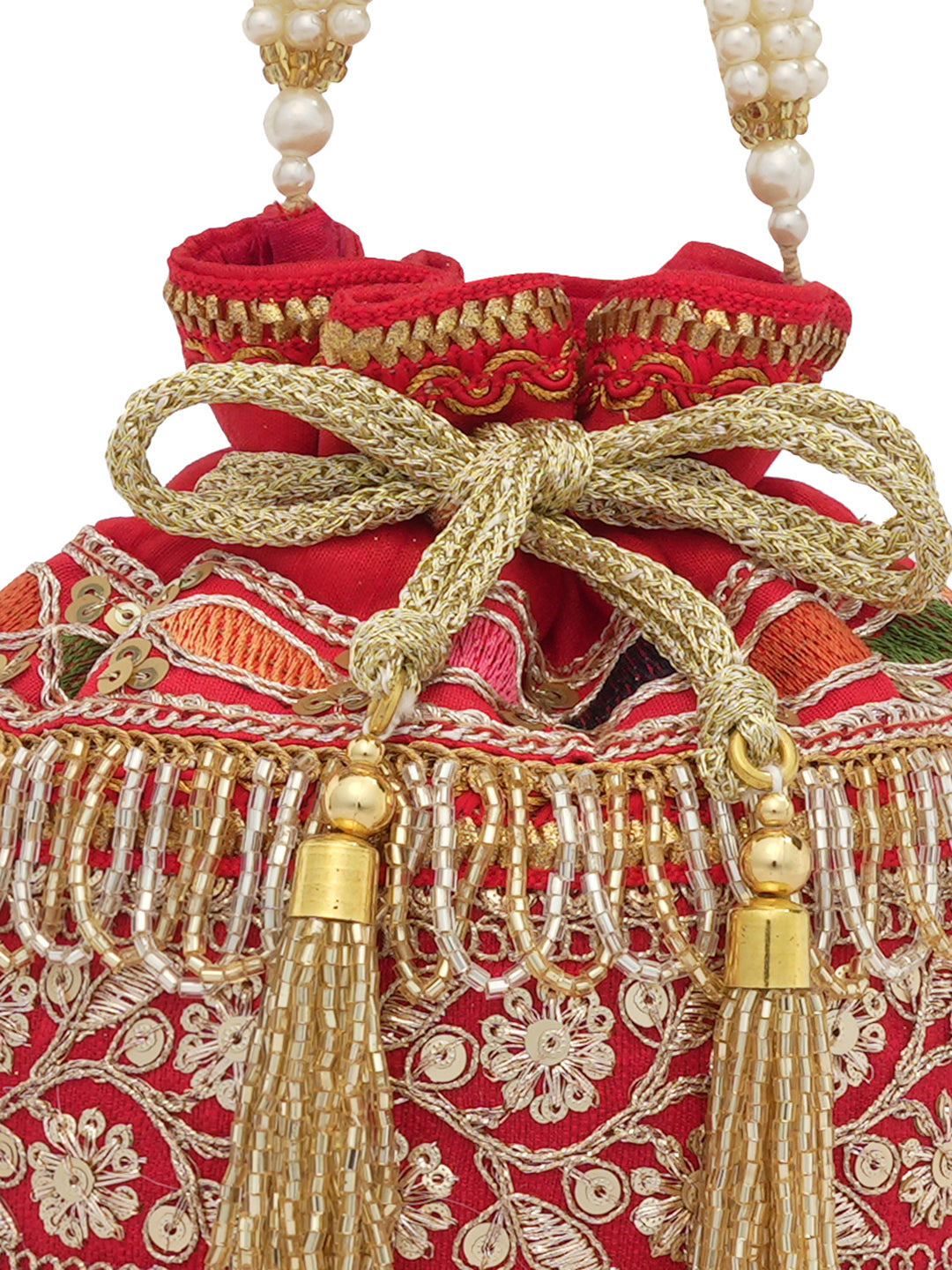 Red_Round_Potli_Bag_nidhi_rathi