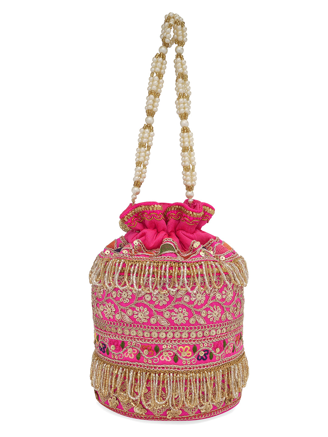 Pink_Round_Potli_Bag_nidhi_rathi
