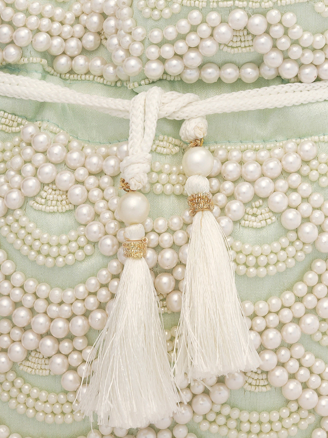 Pista_Green_Pearl_Embellised_Potli_nidhi_rathi