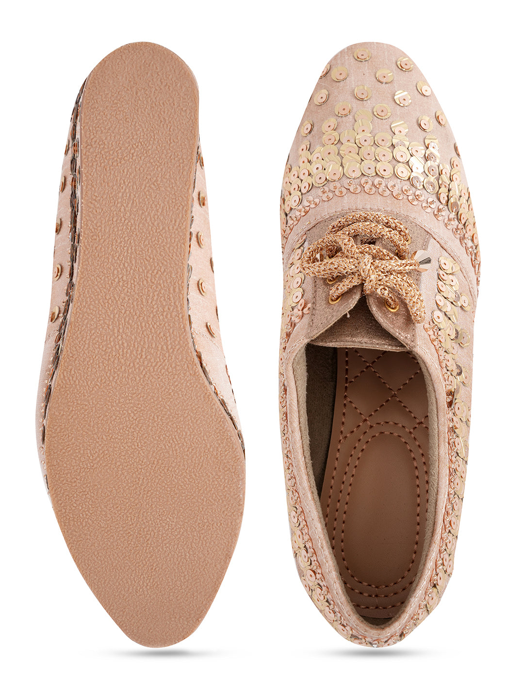 Embellished Party Wedge Sandals