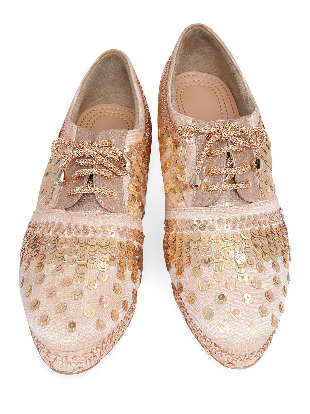 Embellished Party Wedge Sandals