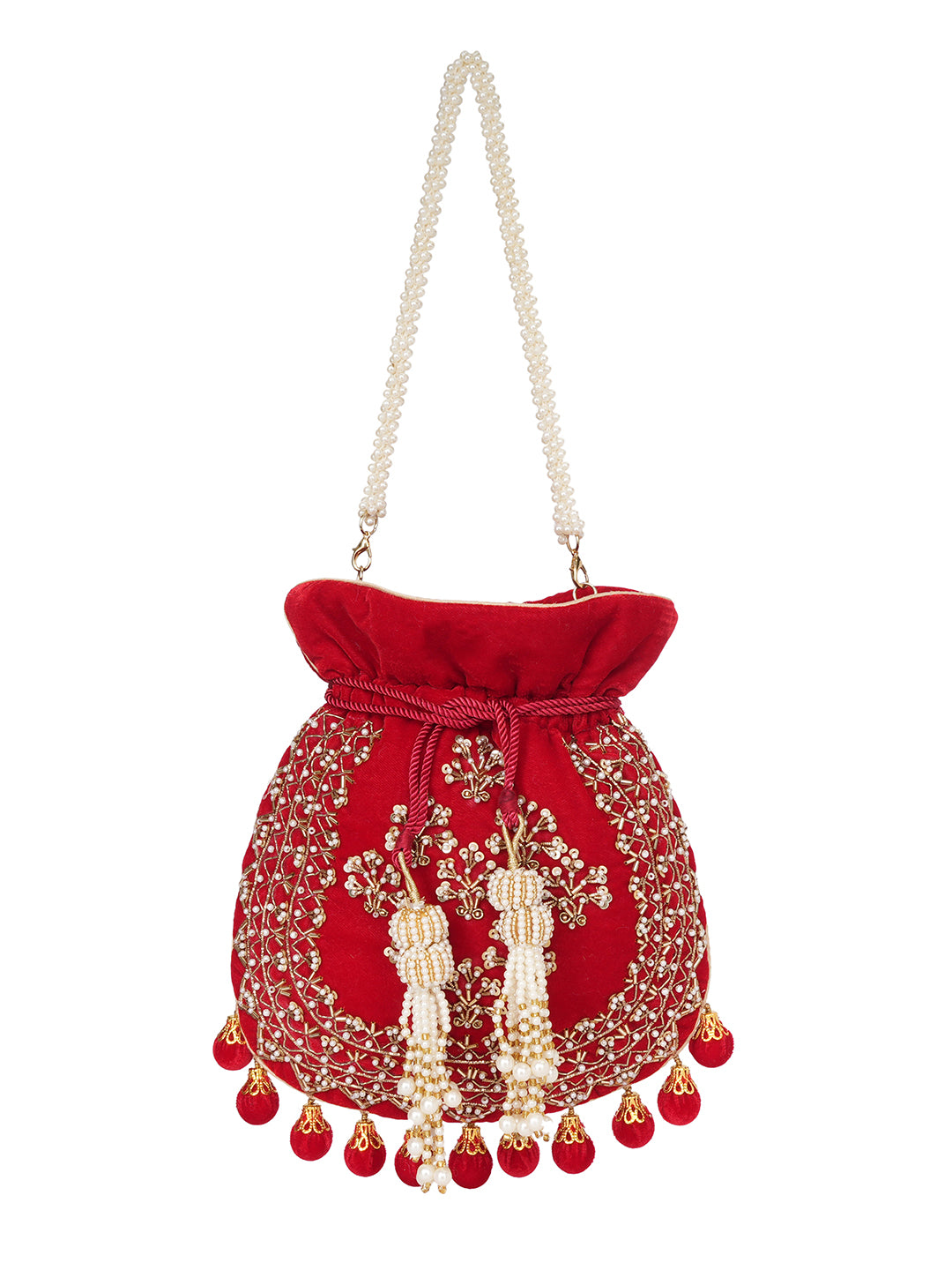Embroidered Water Resistant Potli Bag