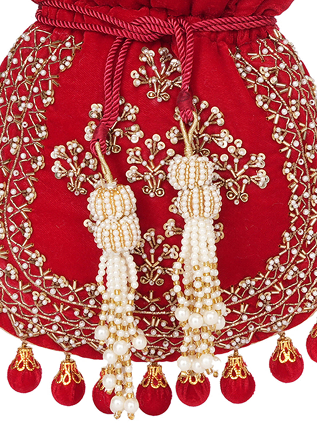 Embroidered Water Resistant Potli Bag