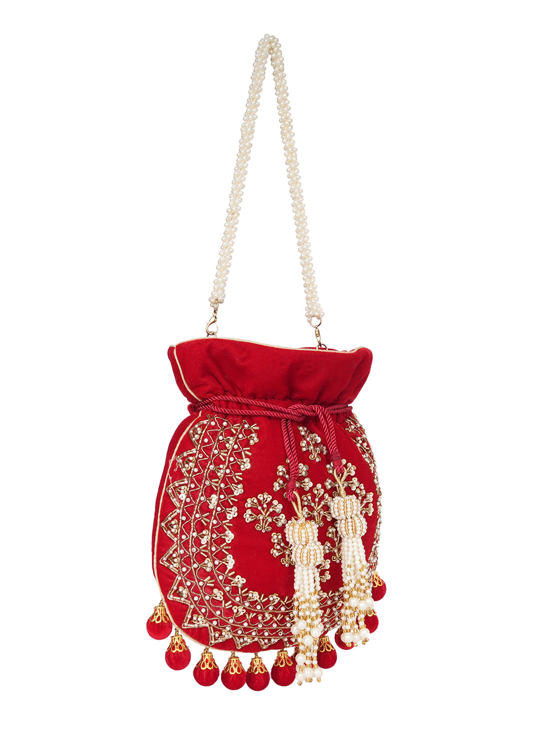 Embroidered Water Resistant Potli Bag
