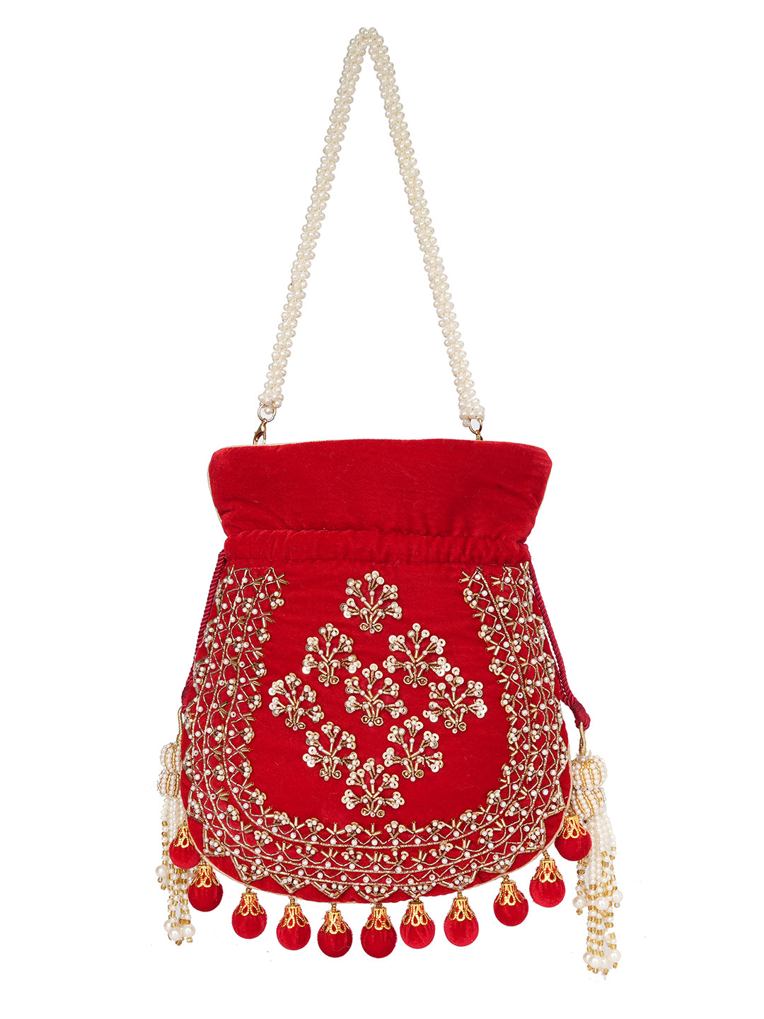 Embroidered Water Resistant Potli Bag