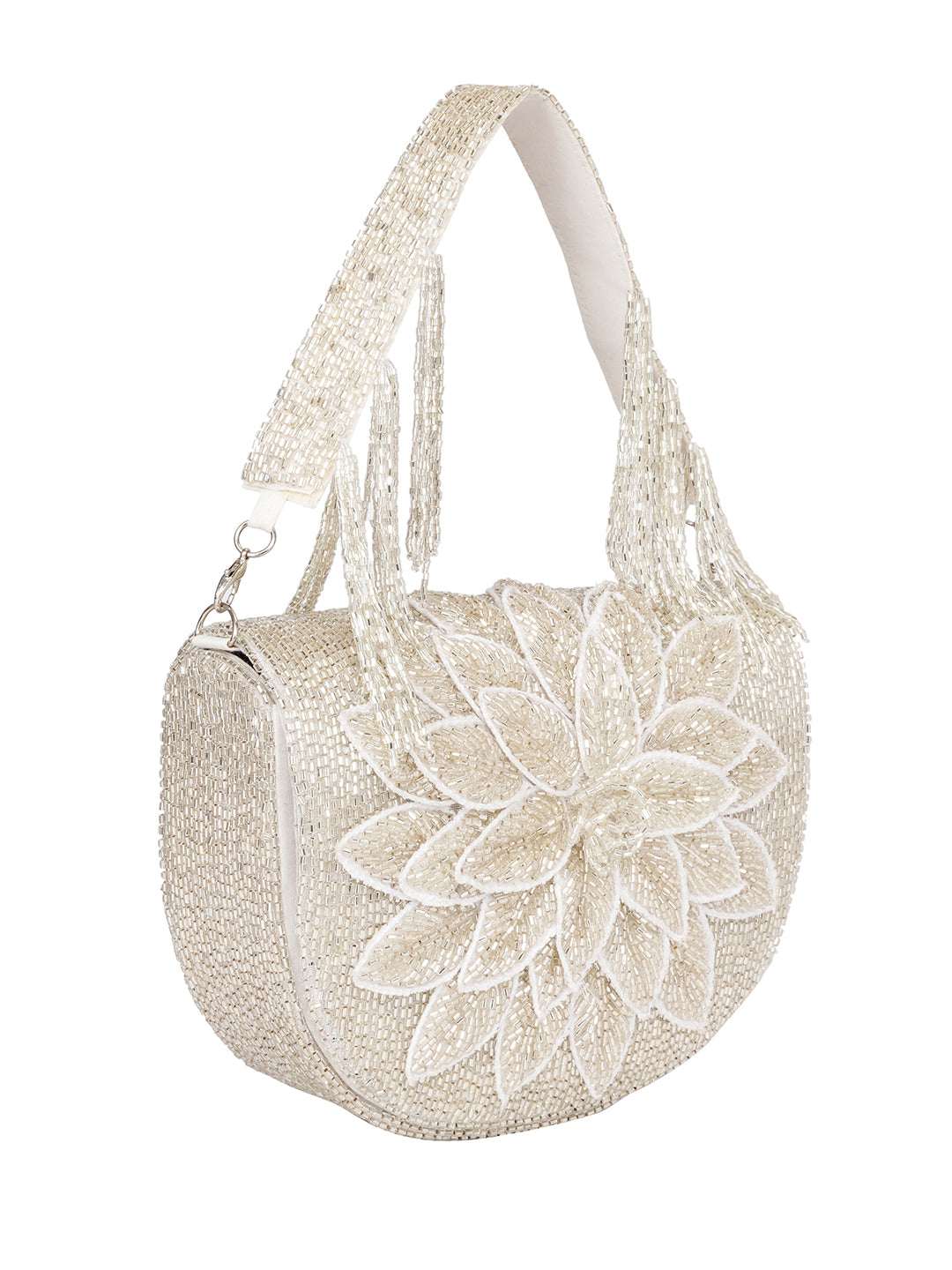 Embellished Foldover Clutch