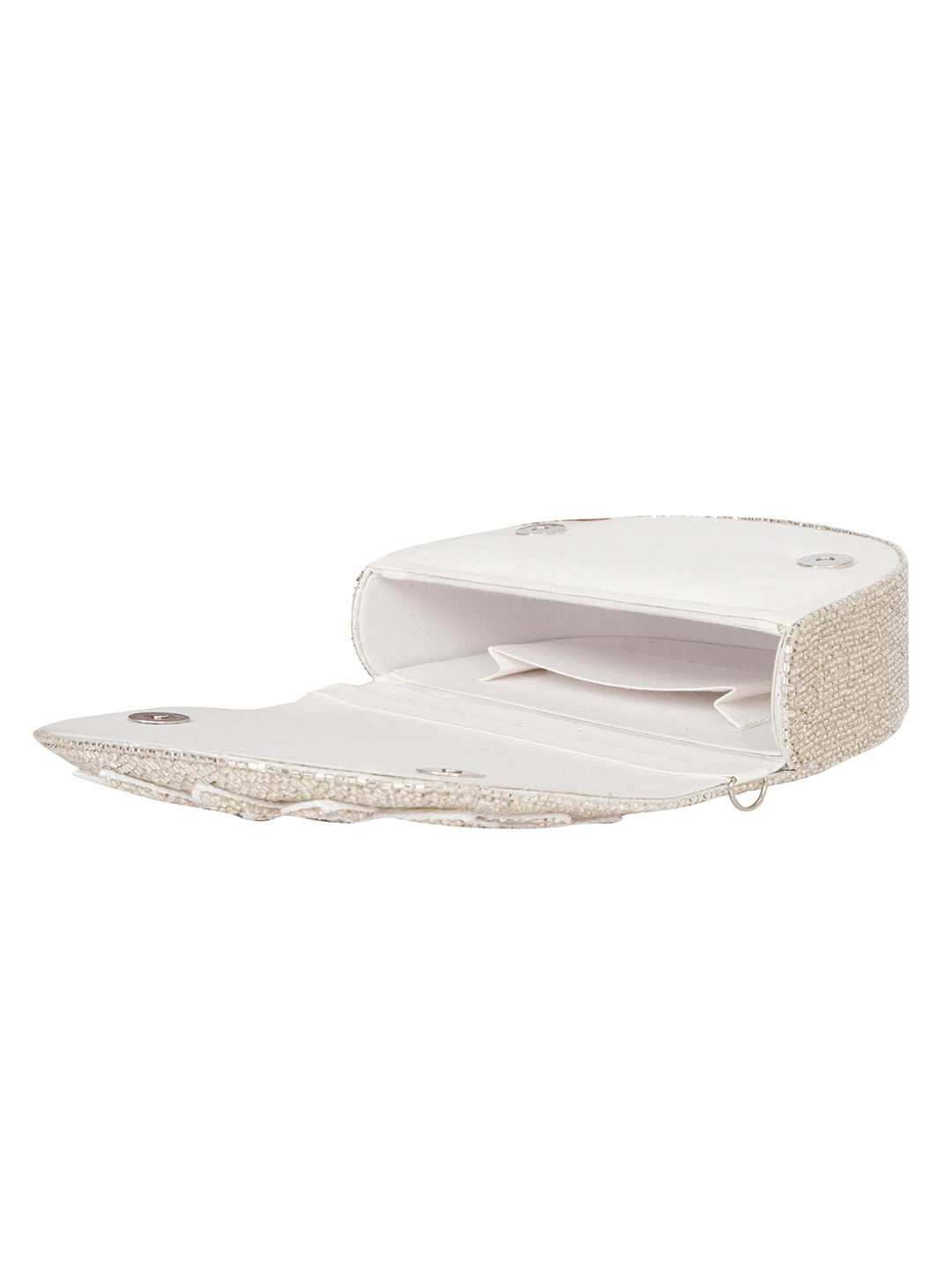 Embellished Foldover Clutch